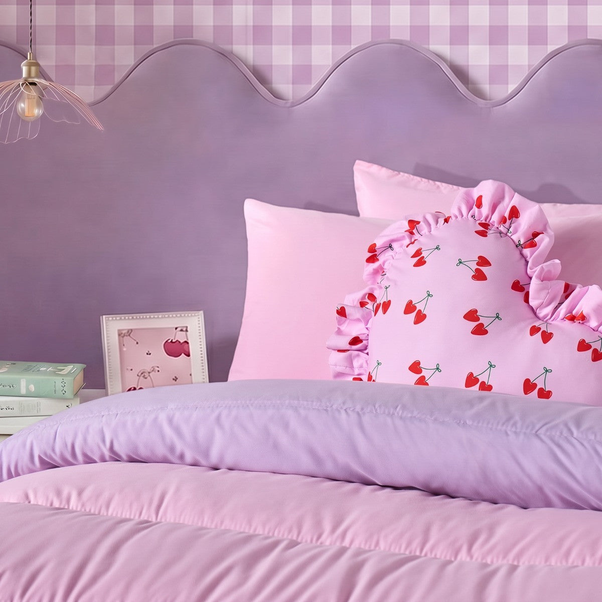 Coverless 10.5 Tog Reversible Duvet & Pillowcase set- Single
