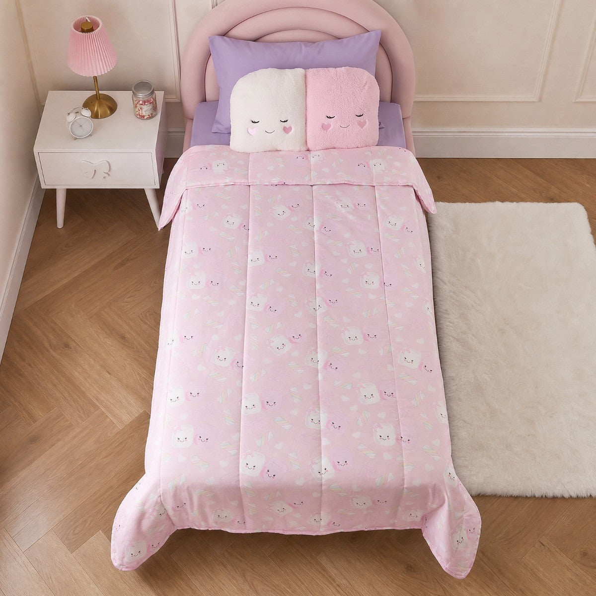 The Marshmallow 4.5 Tog Coverless Duvet &  Filled Pillow Set