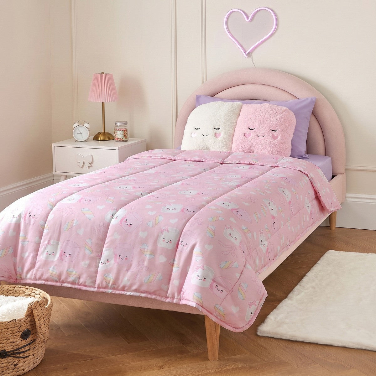 The Marshmallow 4.5 Tog Coverless Duvet &  Filled Pillow Set