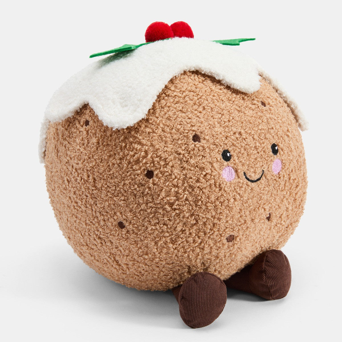 Christmas Pudding Shaped Cushion