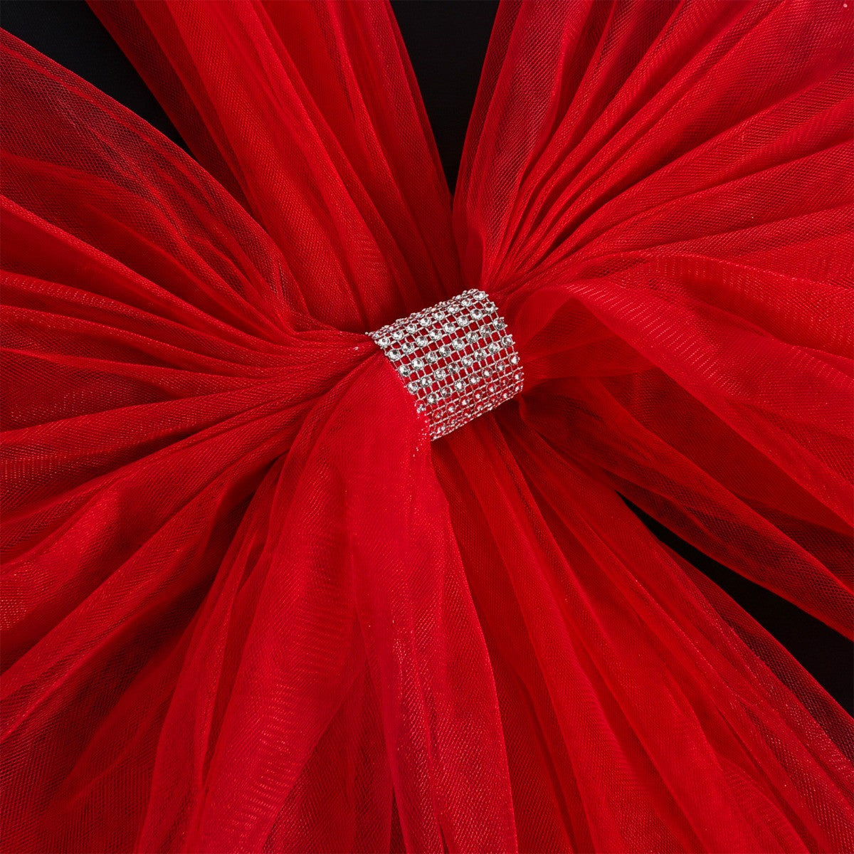 Bow Door Decoration - Red.