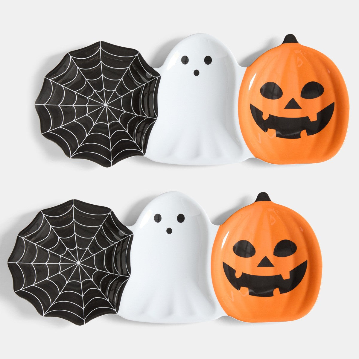 2 Pack Halloween Trio Serving Platters.