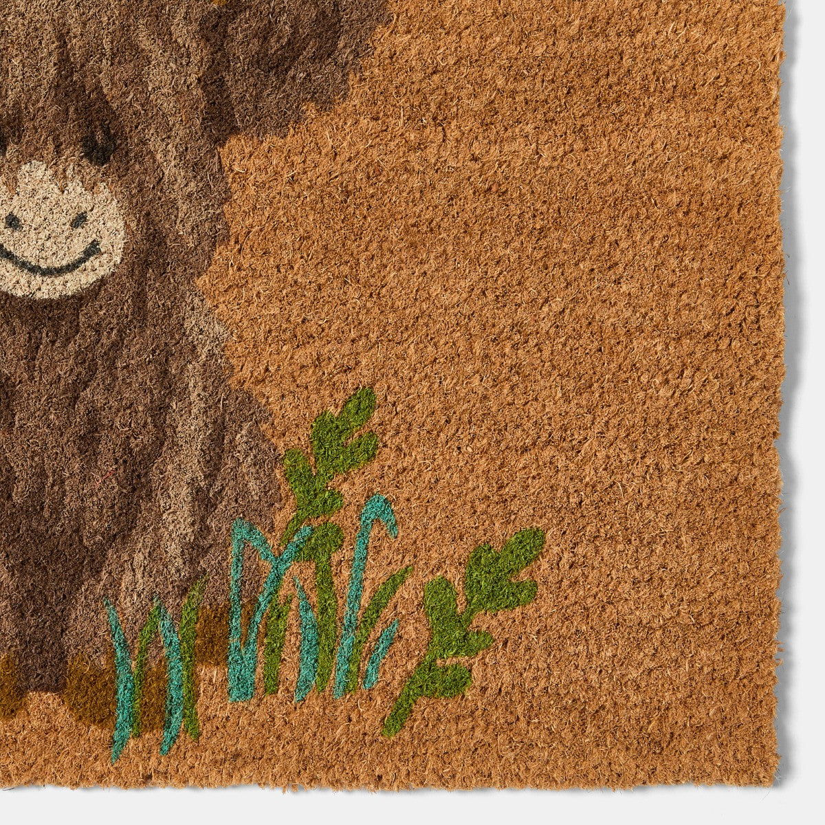 Harry the Highland Cow Coir Doormat