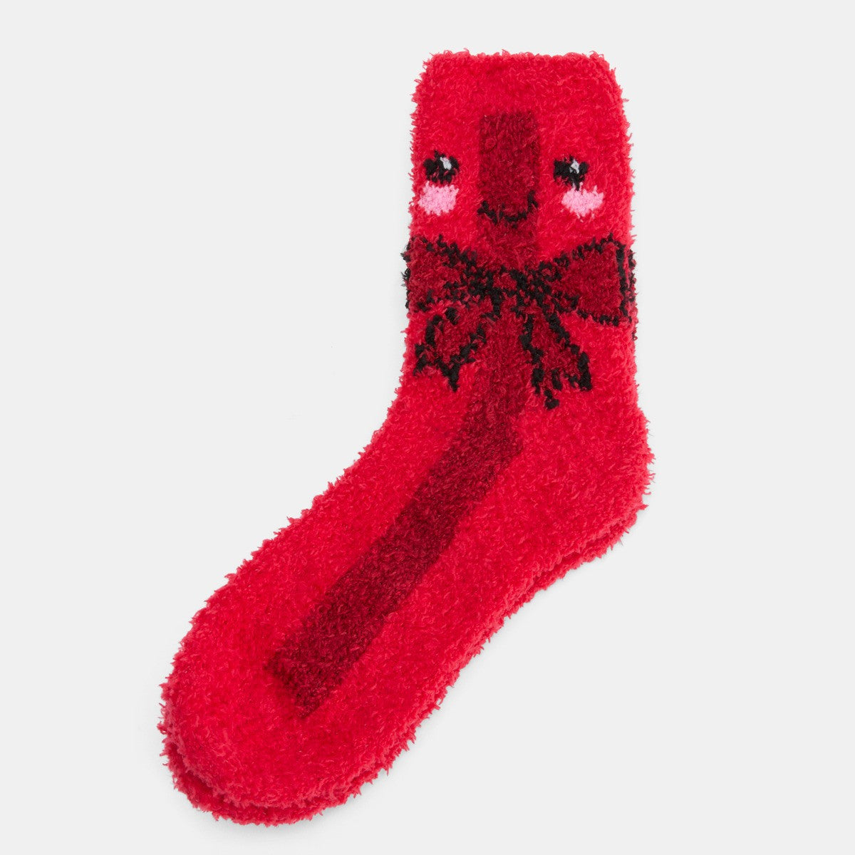 Christmas Sweetie Pies Fluffy Fleece Socks.