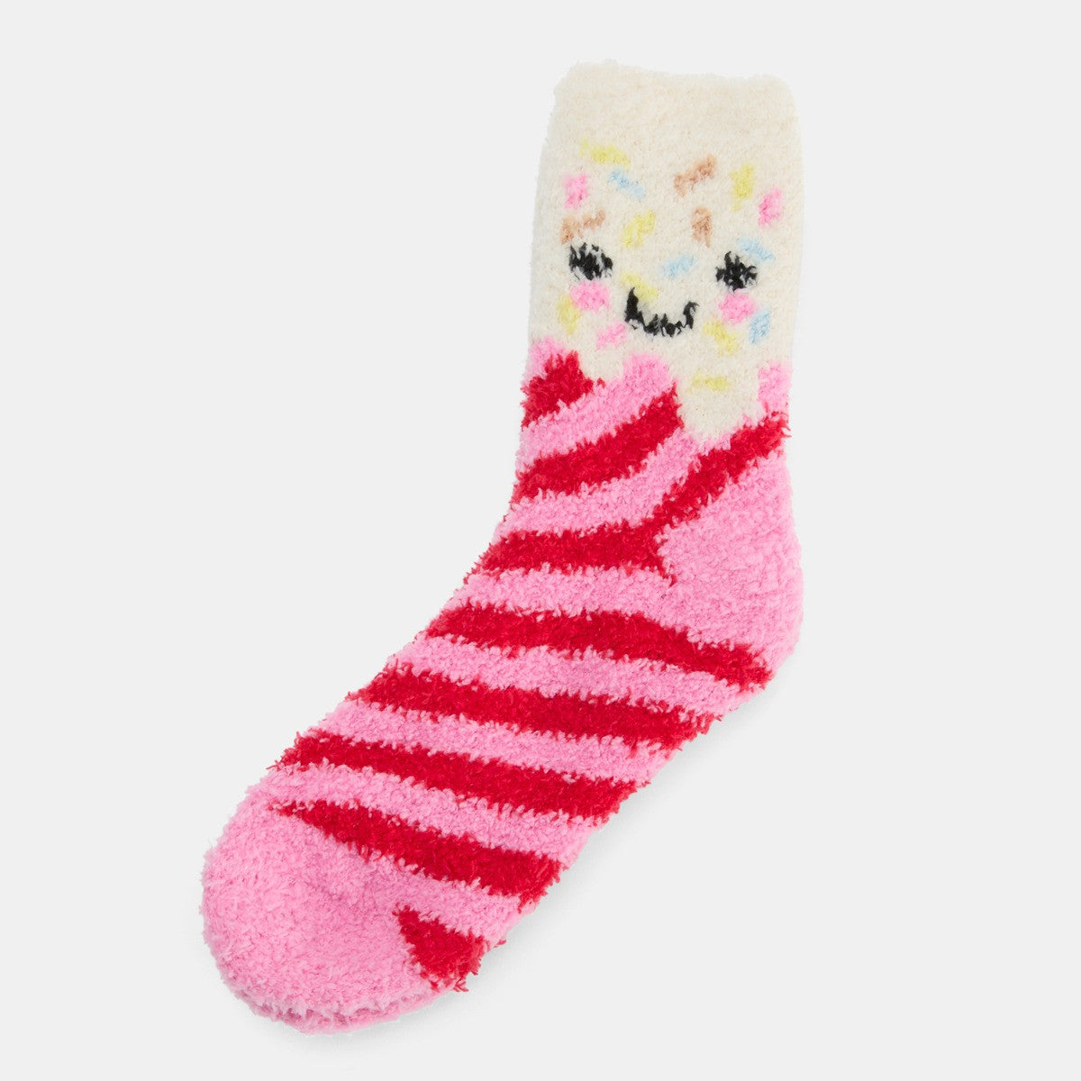 Christmas Sweetie Pies Fluffy Fleece Socks.