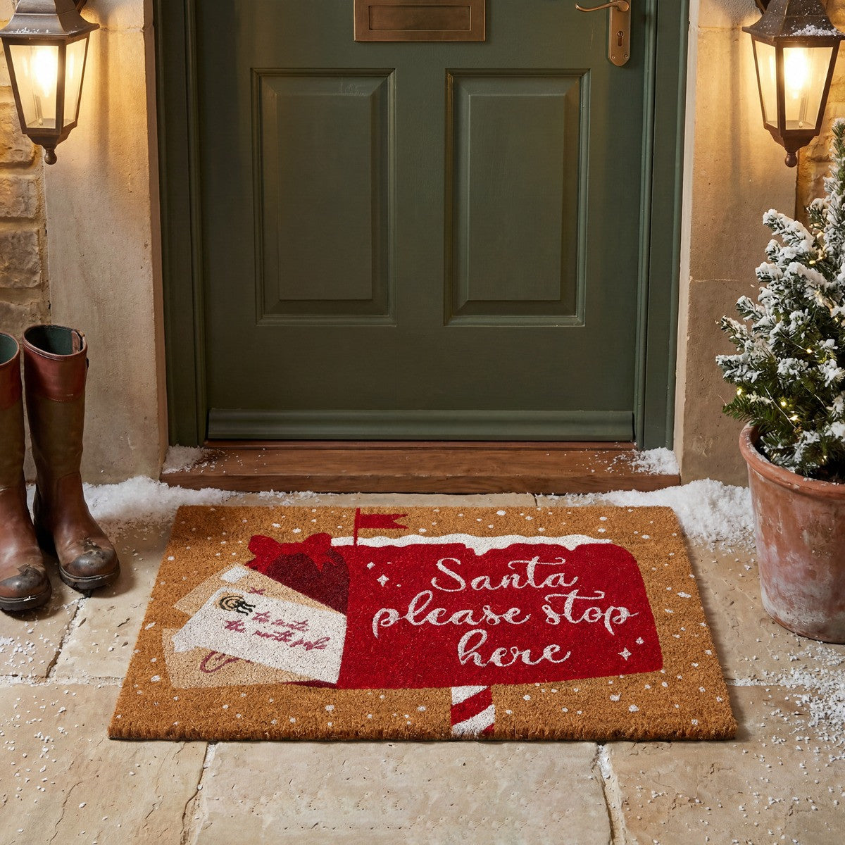 SANTA, PLEASE STOP HERE!