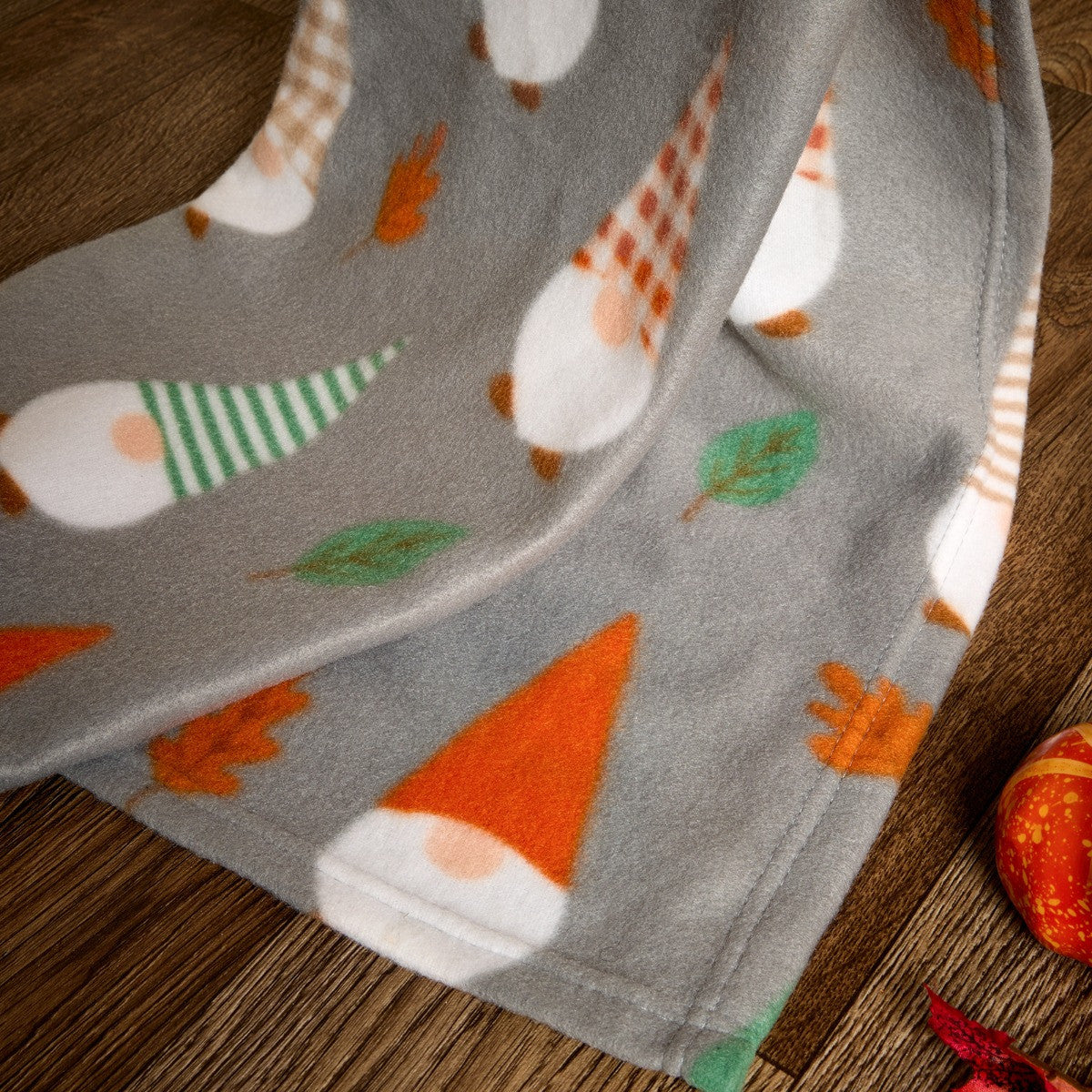 Autumnal Gonk Fleece Throw