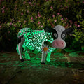 Daisy The Cow Silhouette Solar Light Ornament - Truly Yours