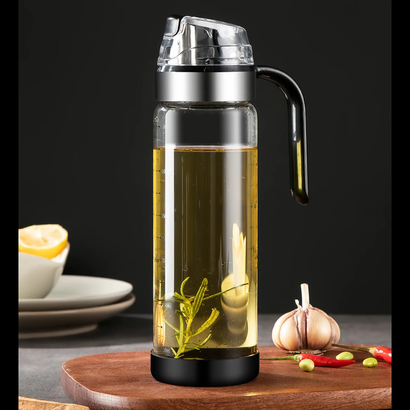 Maxcook Glass Oil Bottle 550ml