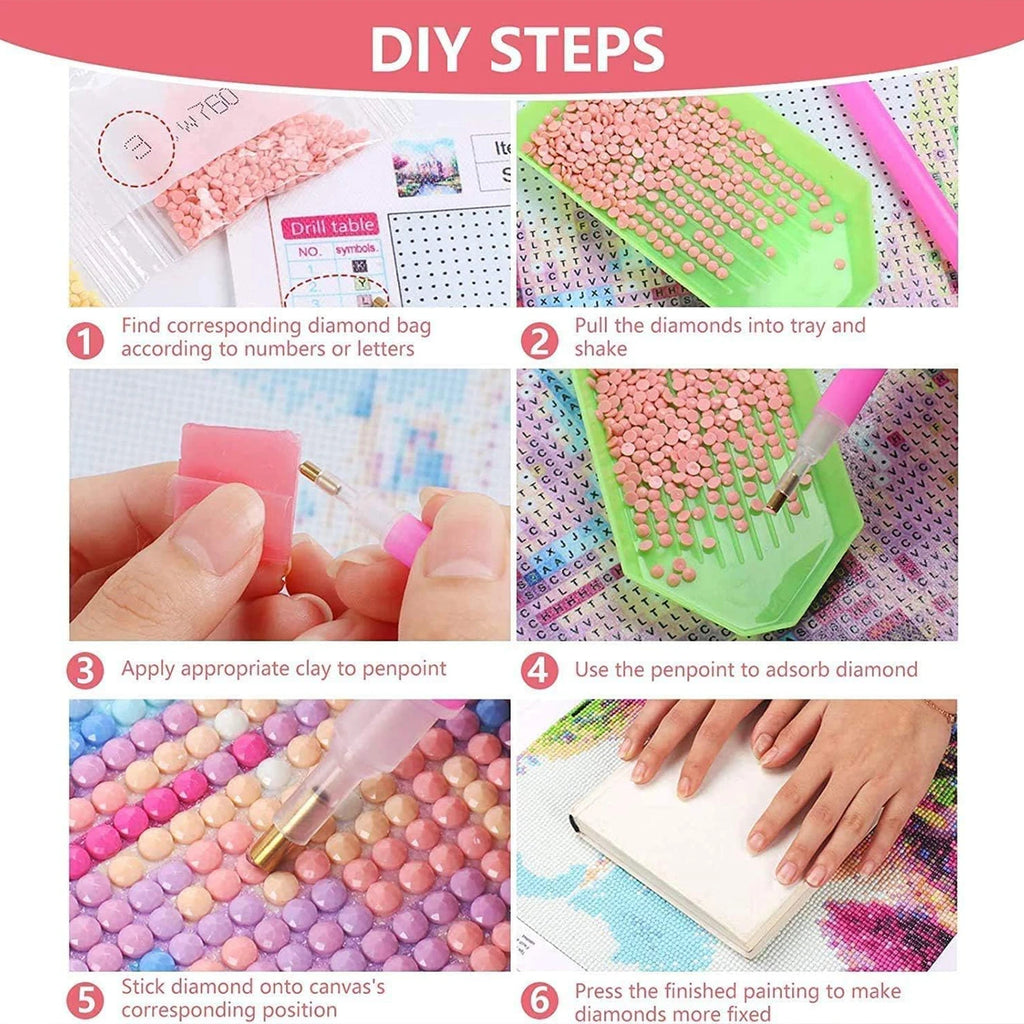 5D Full Drill Diamond Painting Kit – Tower Bridge Fireworks Night Scene