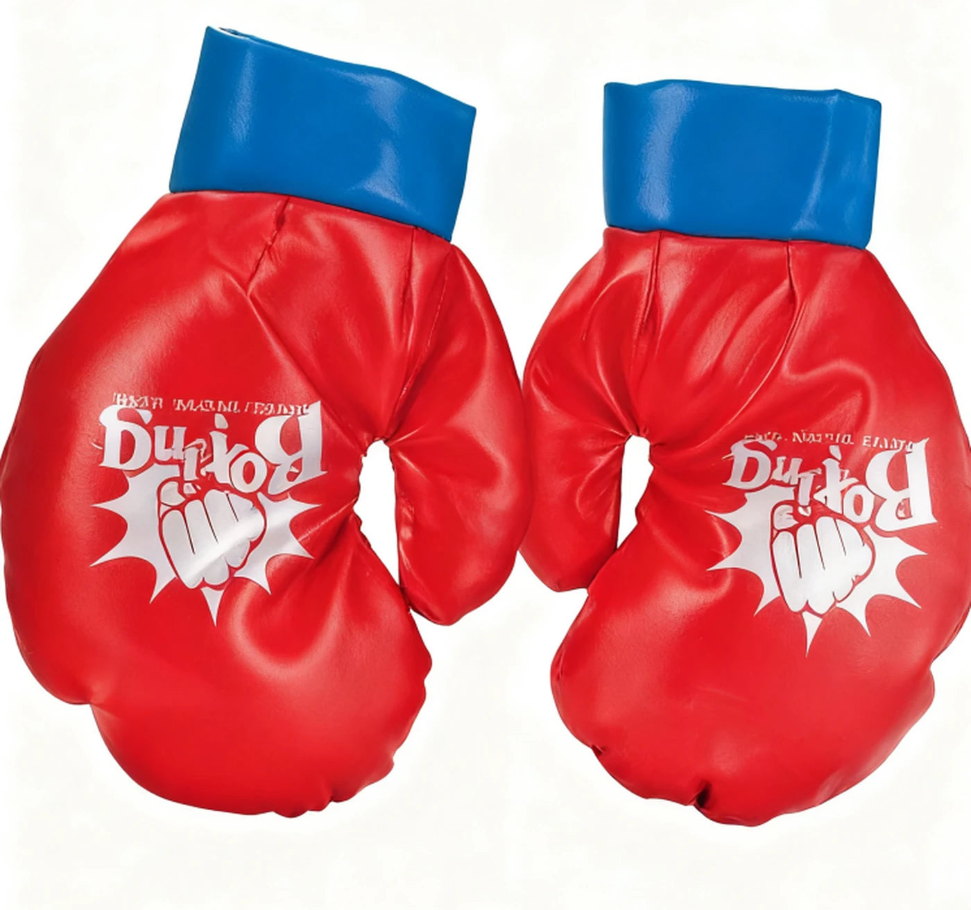 Kids Adjustable Boxing Set with Punching Bag and Gloves, Nylon and Iron Construction for Training
