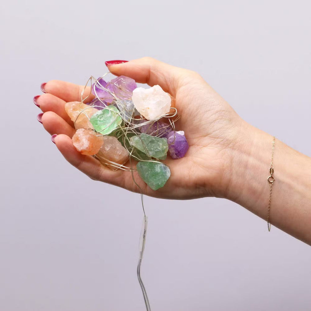 Gemstone Enchantment Lights - Mixed Rocks Gemstones