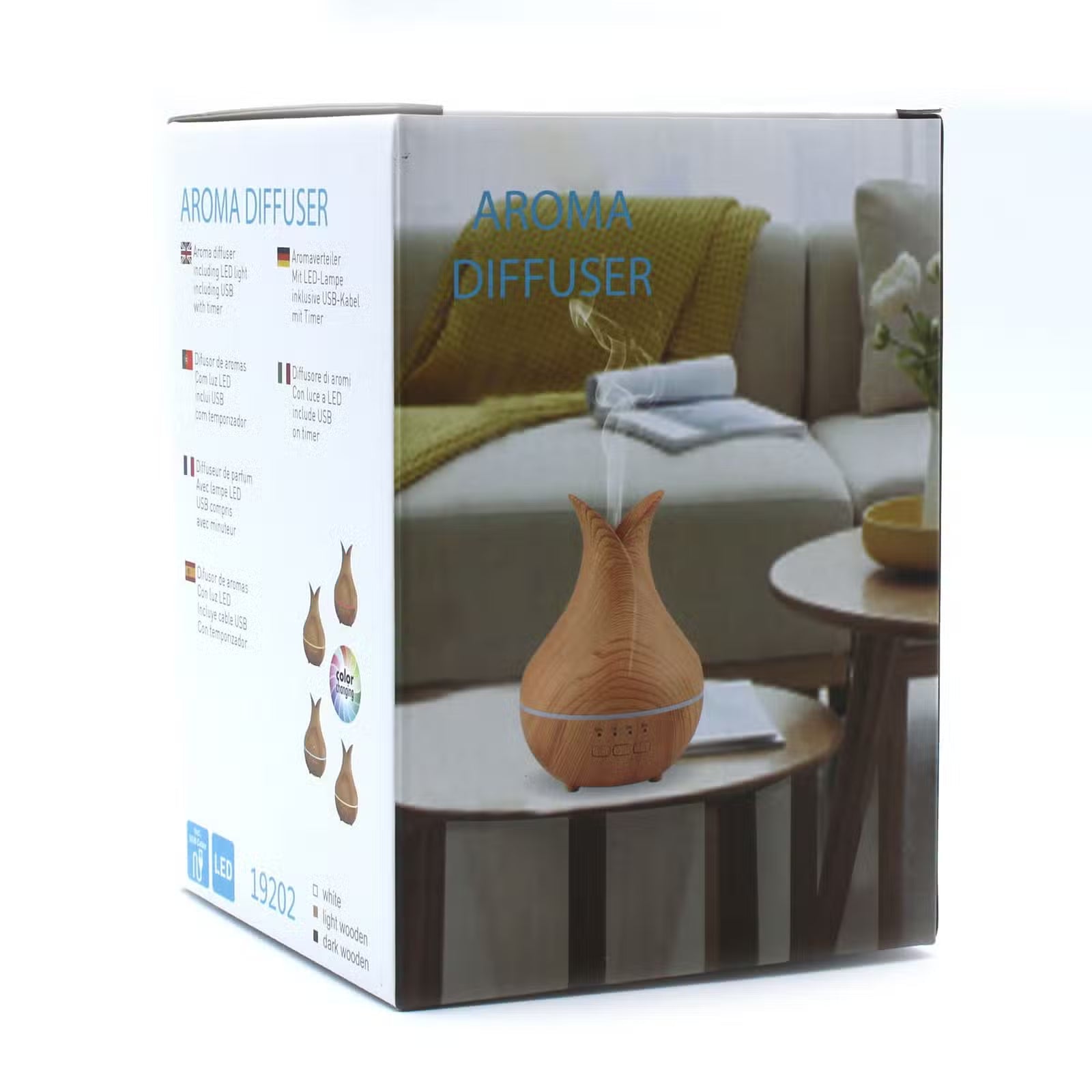 Palermo Atomiser Usb Colour Changing with Timer Atomiser
