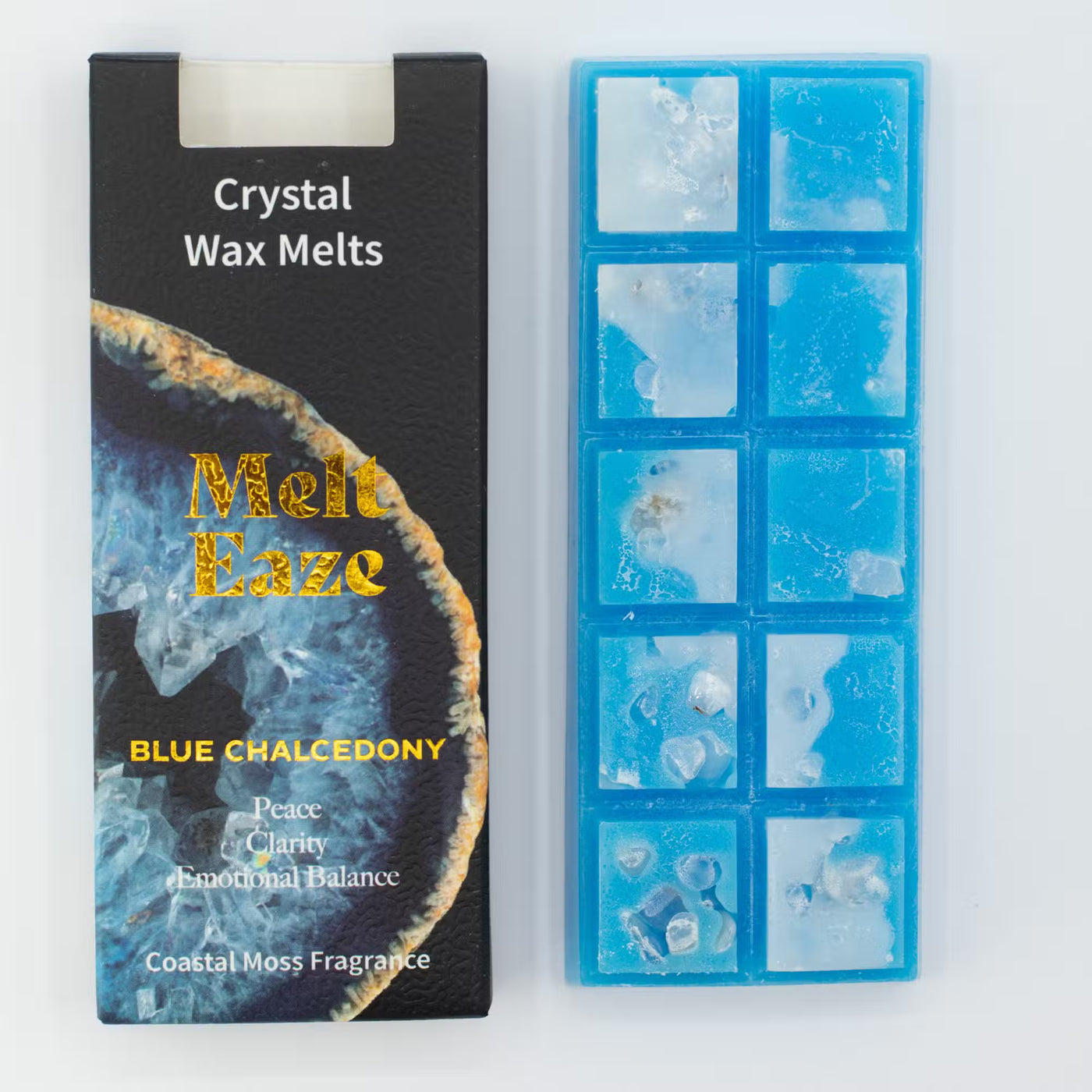 MeltEaze Wax Melts 50g - Aquamarine Wave - Coastal Moss - Truly Yours
