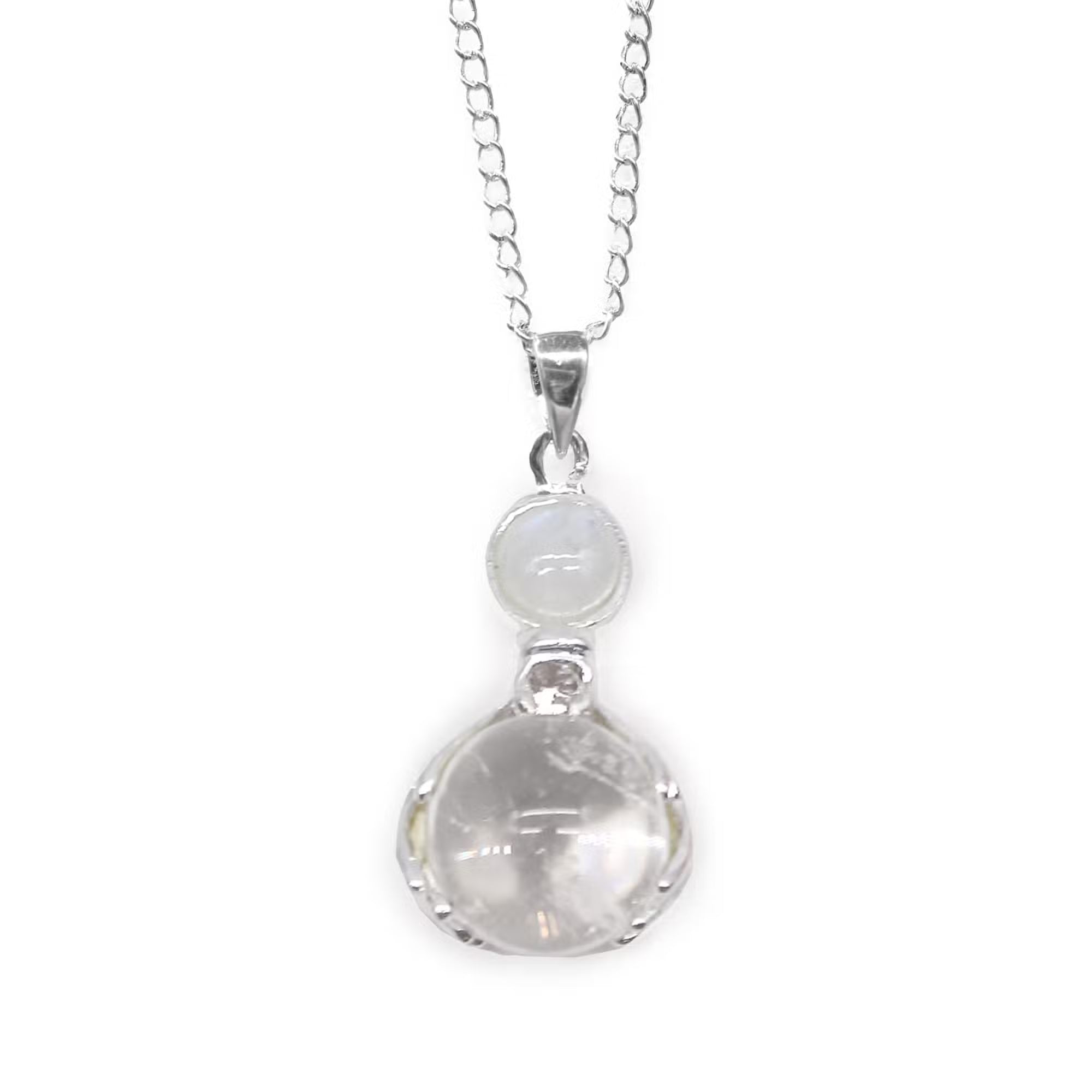 Gemstone Healing Hands Pendants Necklace