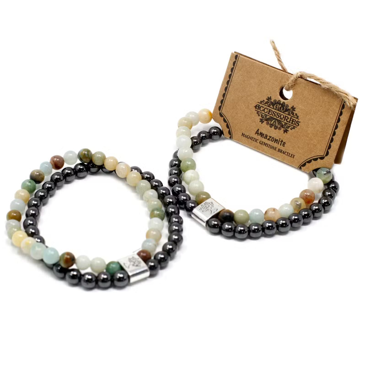 Magnetic Gemstone Bracelet - Amazonite - Truly Yours
