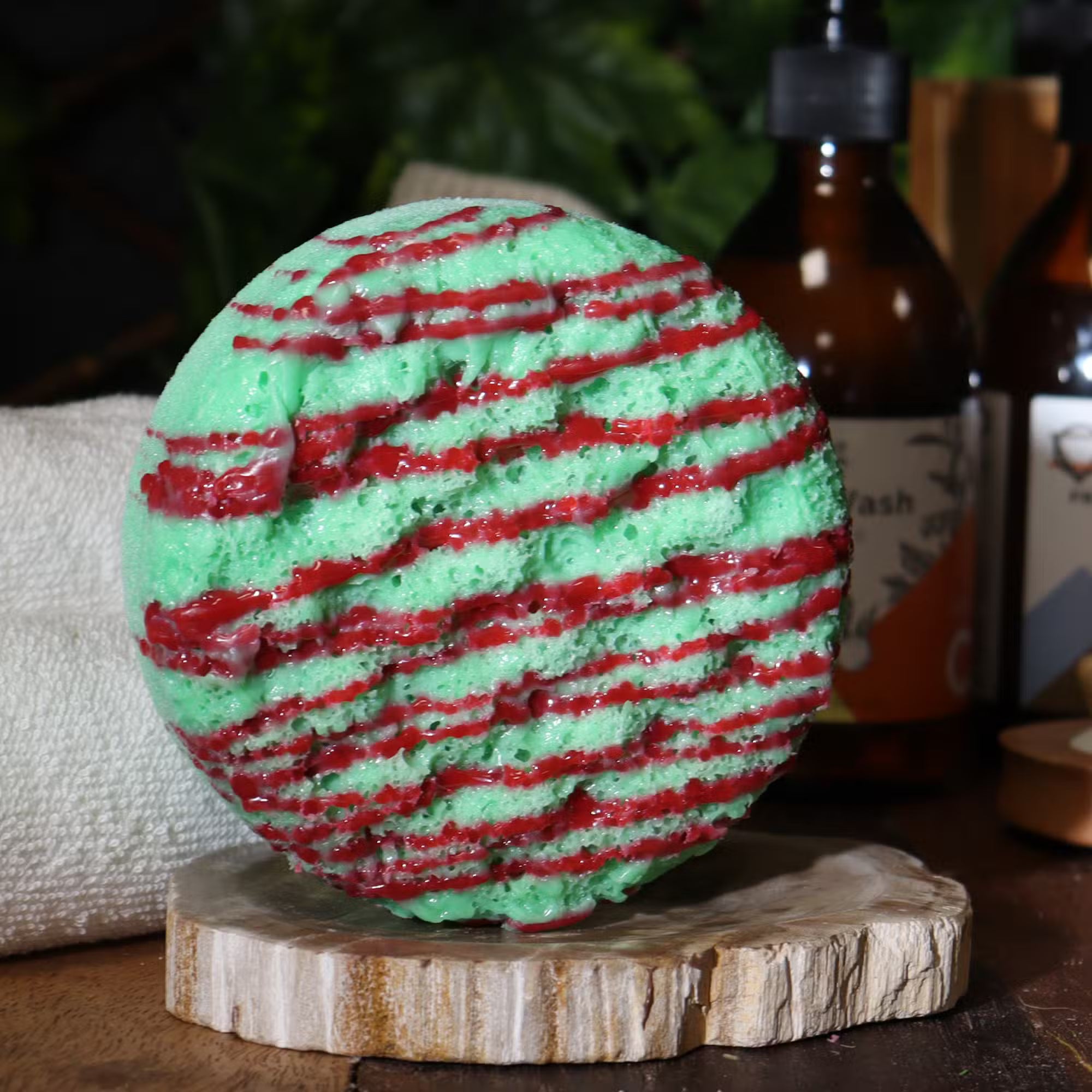Butter Bubble Soap Sponge - Strawberry Kiwi Soap sponge