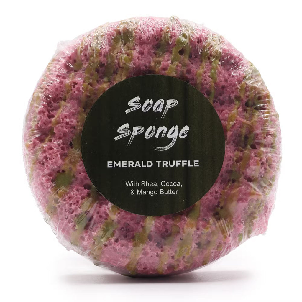 Butter Bubble Soap Sponge - Emerald Truffle Soap sponge