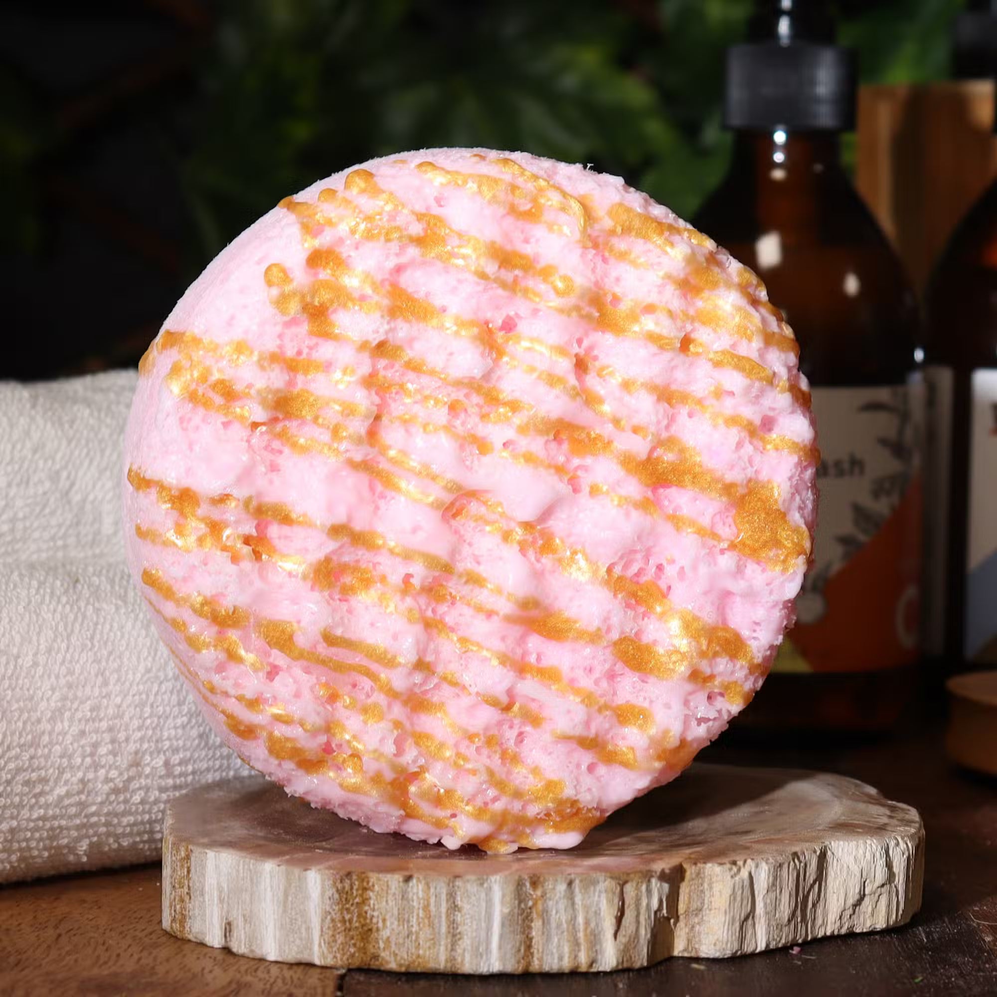 Butter Bubble Soap Sponge- Pink Charlotte Soap sponge