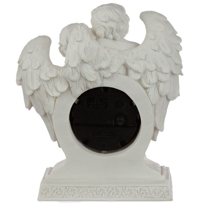 Peace of Heaven Cherub - Endless Love Mantle Clock - Truly Yours
