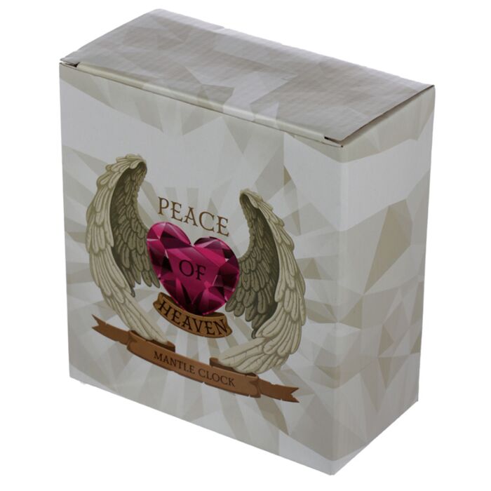Peace of Heaven Cherub - Endless Love Mantle Clock - Truly Yours