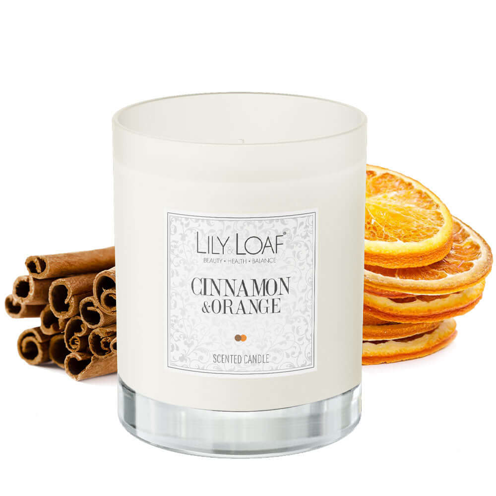 Cinnamon & Orange Soy Wax Candle - Truly Yours