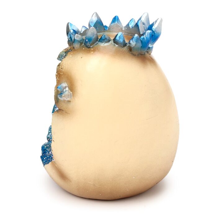 Tea Light Candle Holder- Elements Baby Dragon Crystal Egg Cave Tea light holder