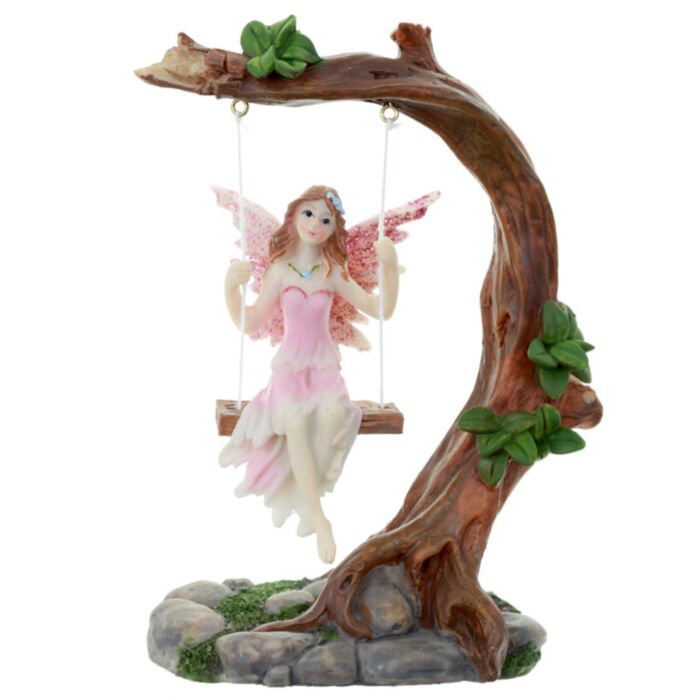 Flower Fairy Swing Figurine - Truly Yours