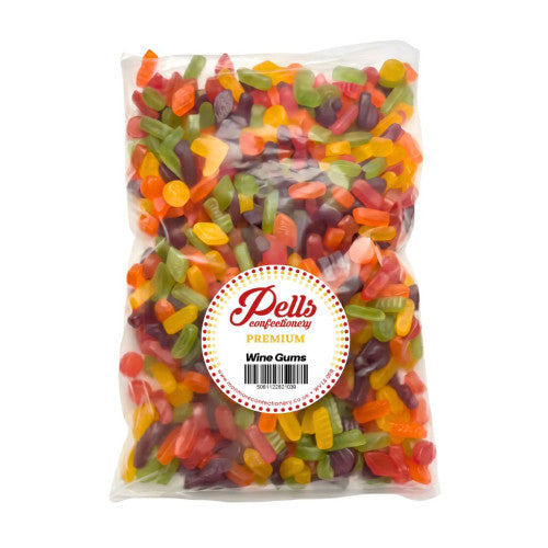 Pells Premium Midget Gems or Wine Gums 3kg