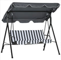Outdoor Metal swinging Hammock Garden decor