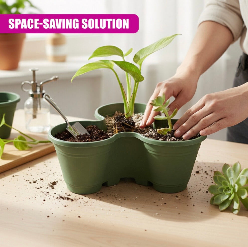 GEEZY Stackable Planters Plant Pots