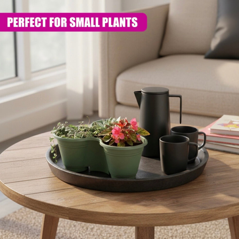 GEEZY Stackable Planters Plant Pots