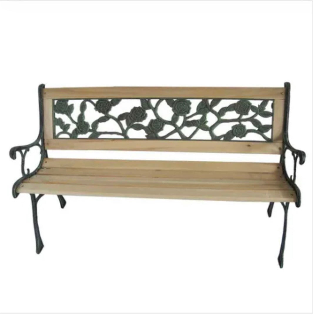 BIRCHTREE 3 Seater Wooden Garden Bench