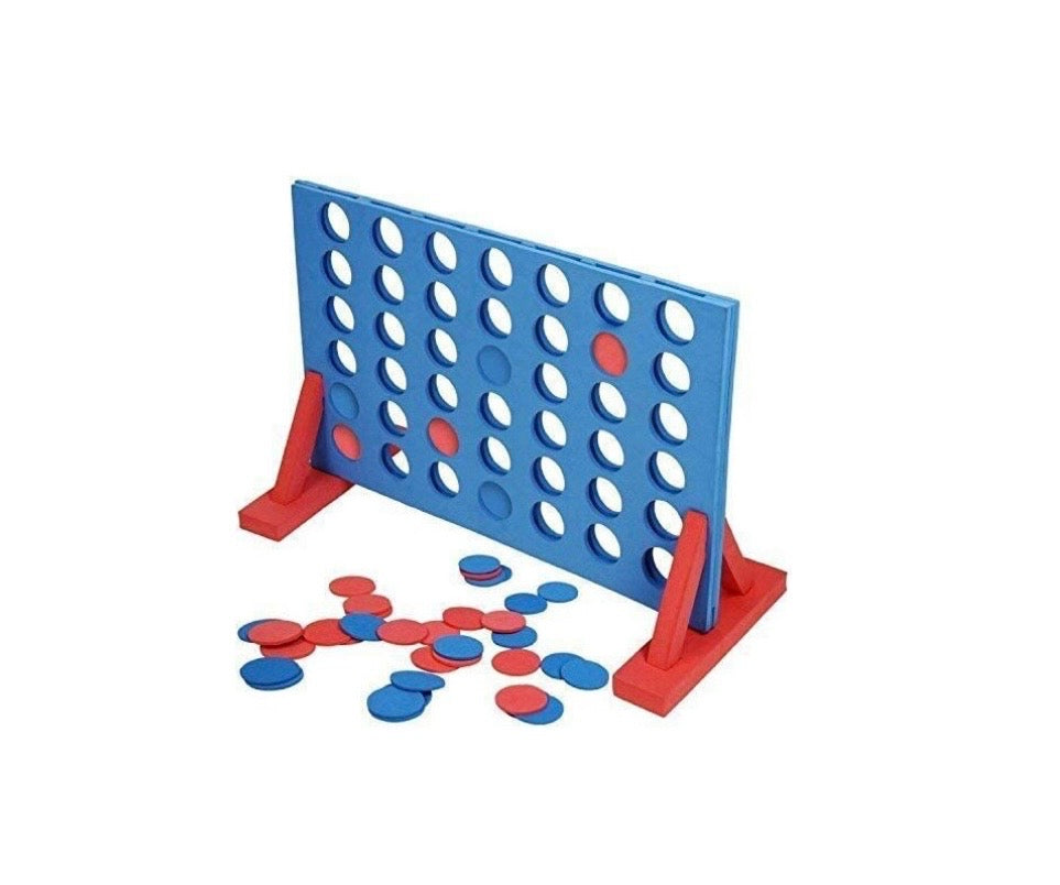 Giant 4-in-a-Row Garden Game Outdoor toys