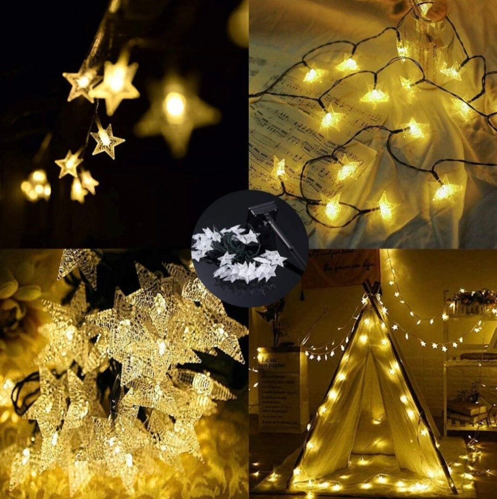 50 LED Solar Star String Lights - Truly Yours
