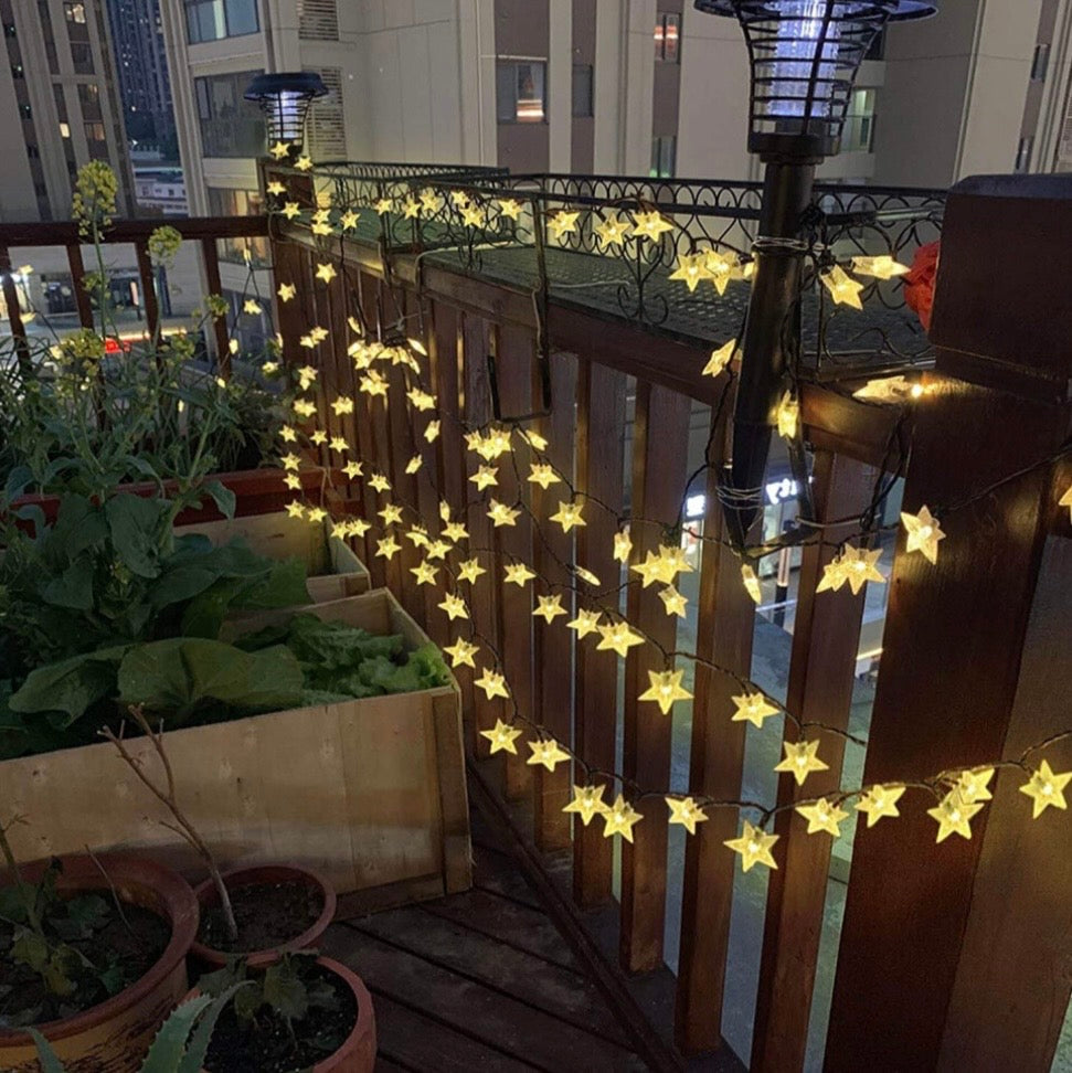 50 LED Solar Star String Lights - Truly Yours