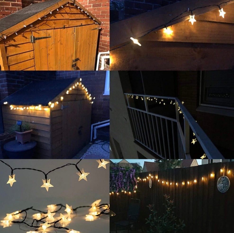 50 LED Solar Star String Lights - Truly Yours