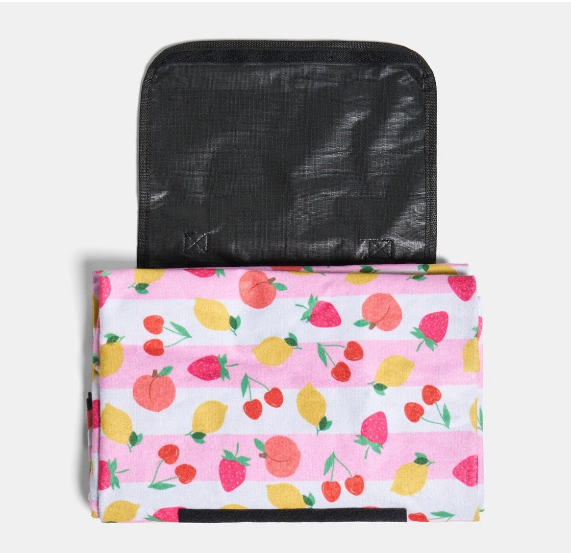 Fruit Print Picnic Blanket - Pink - Truly Yours
