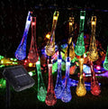 50 Solar Powered Waterproof Crystal Raindrop Lights - Truly Yours