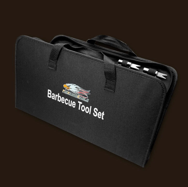BBQ Utensil Set Stainless Steel Professional Barbecue Accessories Grill Tool with Bag - Truly Yours