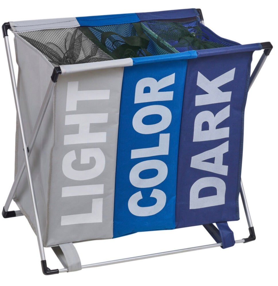 3 Section Laundry Basket