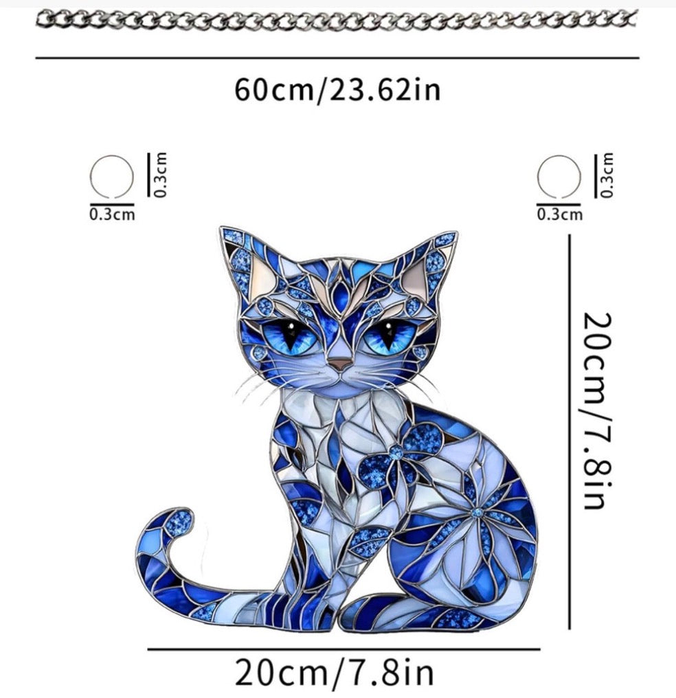 Cat Suncatcher - Truly Yours