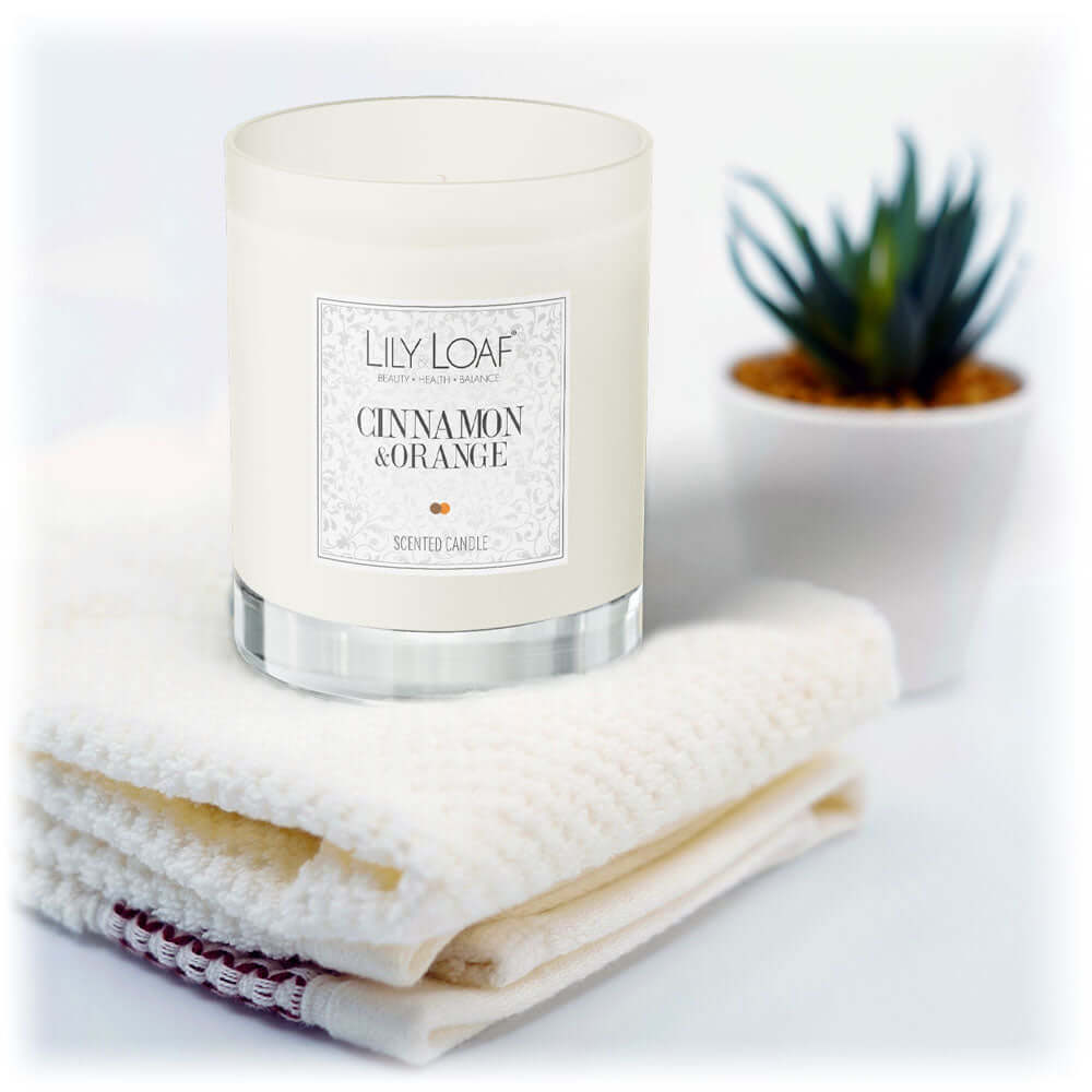 Cinnamon & Orange Soy Wax Candle - Truly Yours