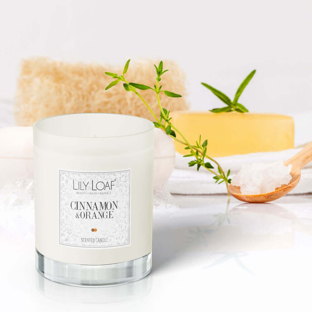 Cinnamon & Orange Soy Wax Candle - Truly Yours