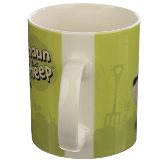 Shaun the Sheep Porcelain Mug Green