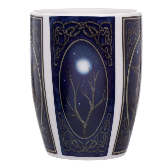 Porcelain Mug - Lisa Parker Wild One Wolf Mug