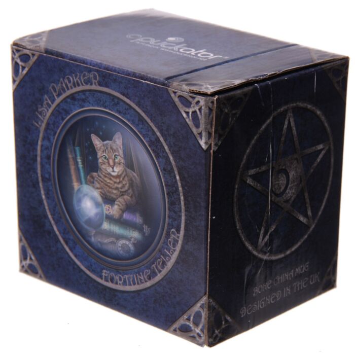 Porcelain Mug - Lisa Parker Fortune Teller Cat Mug