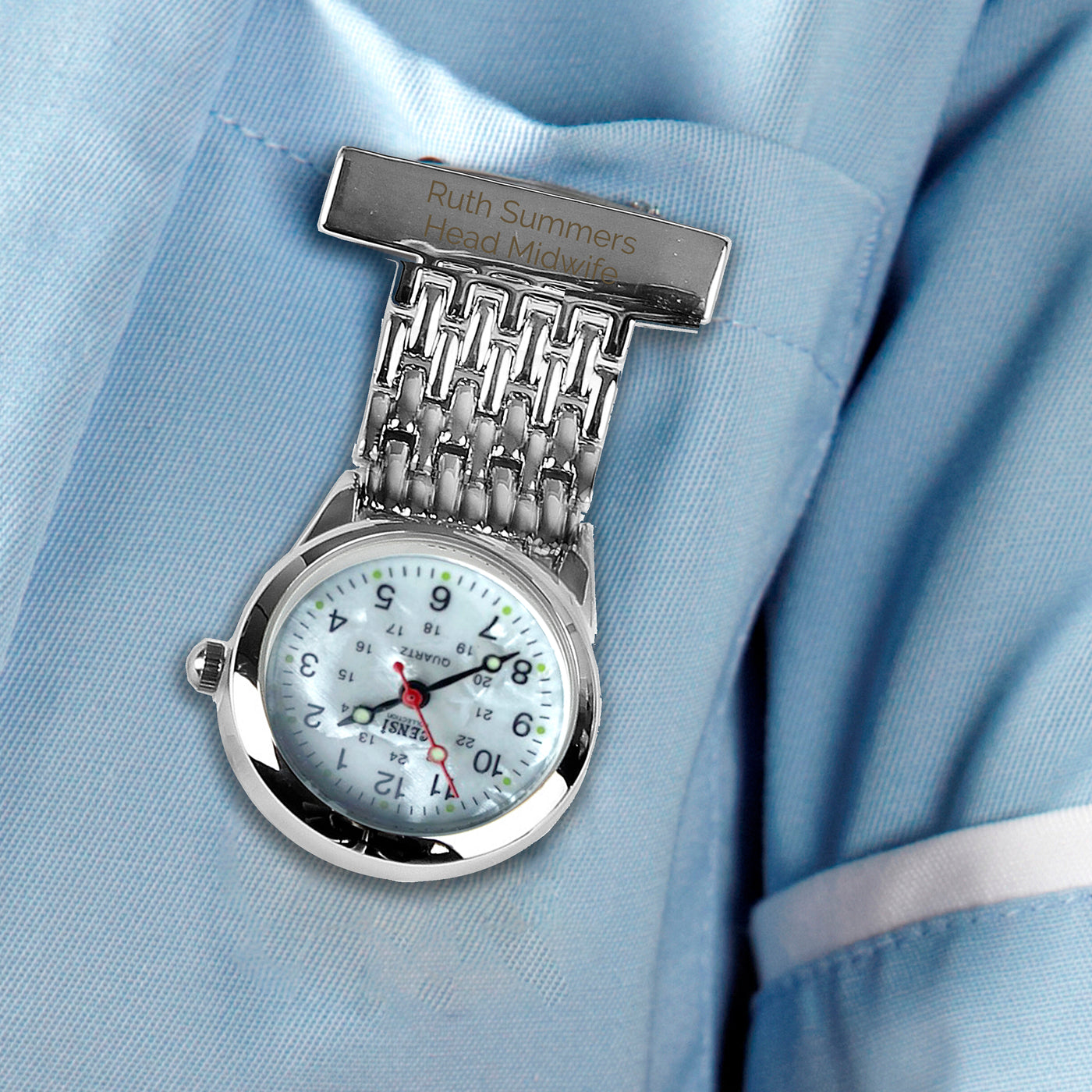 Personalised Nurse's Fob Watch - Truly Yours