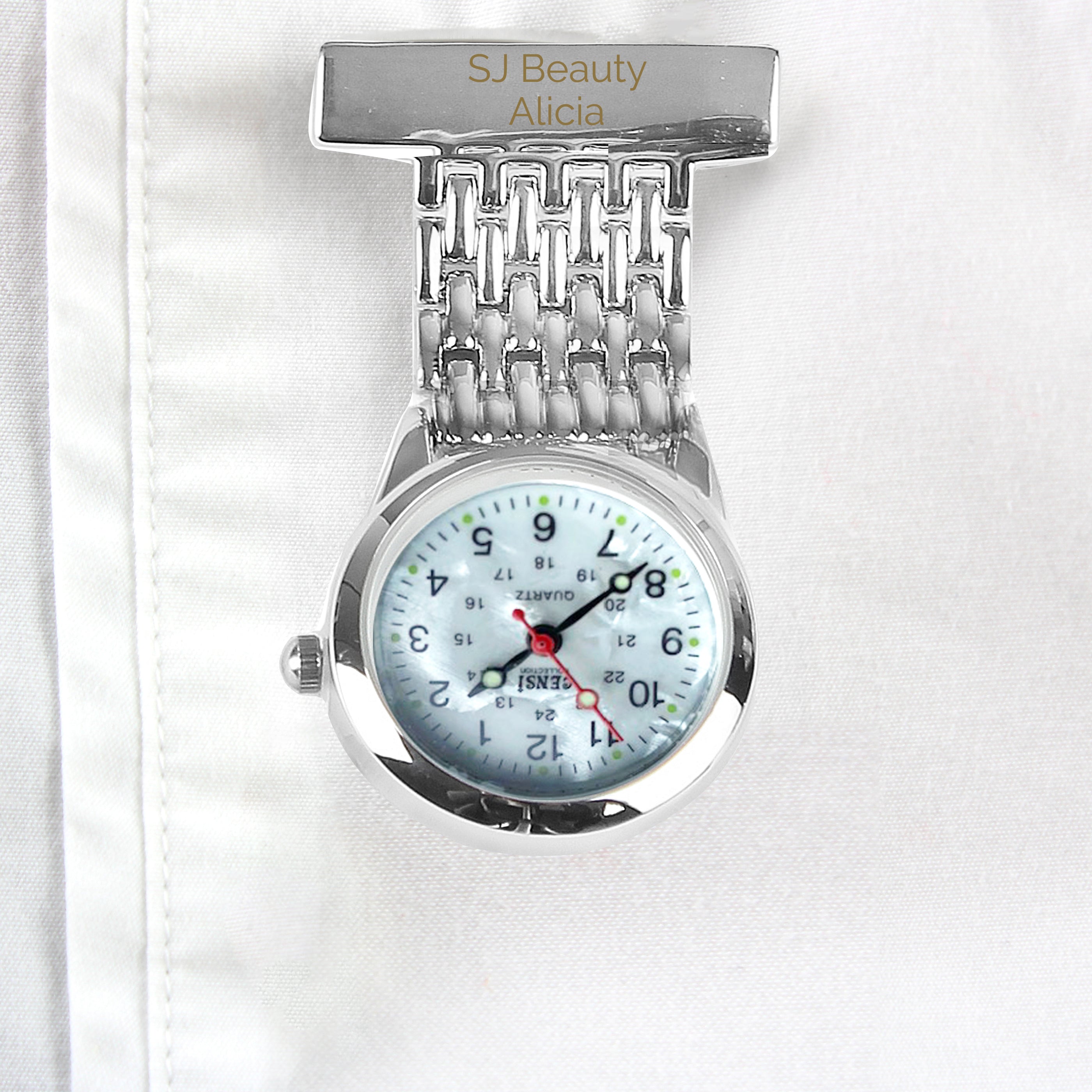 Personalised Nurse's Fob Watch - Truly Yours