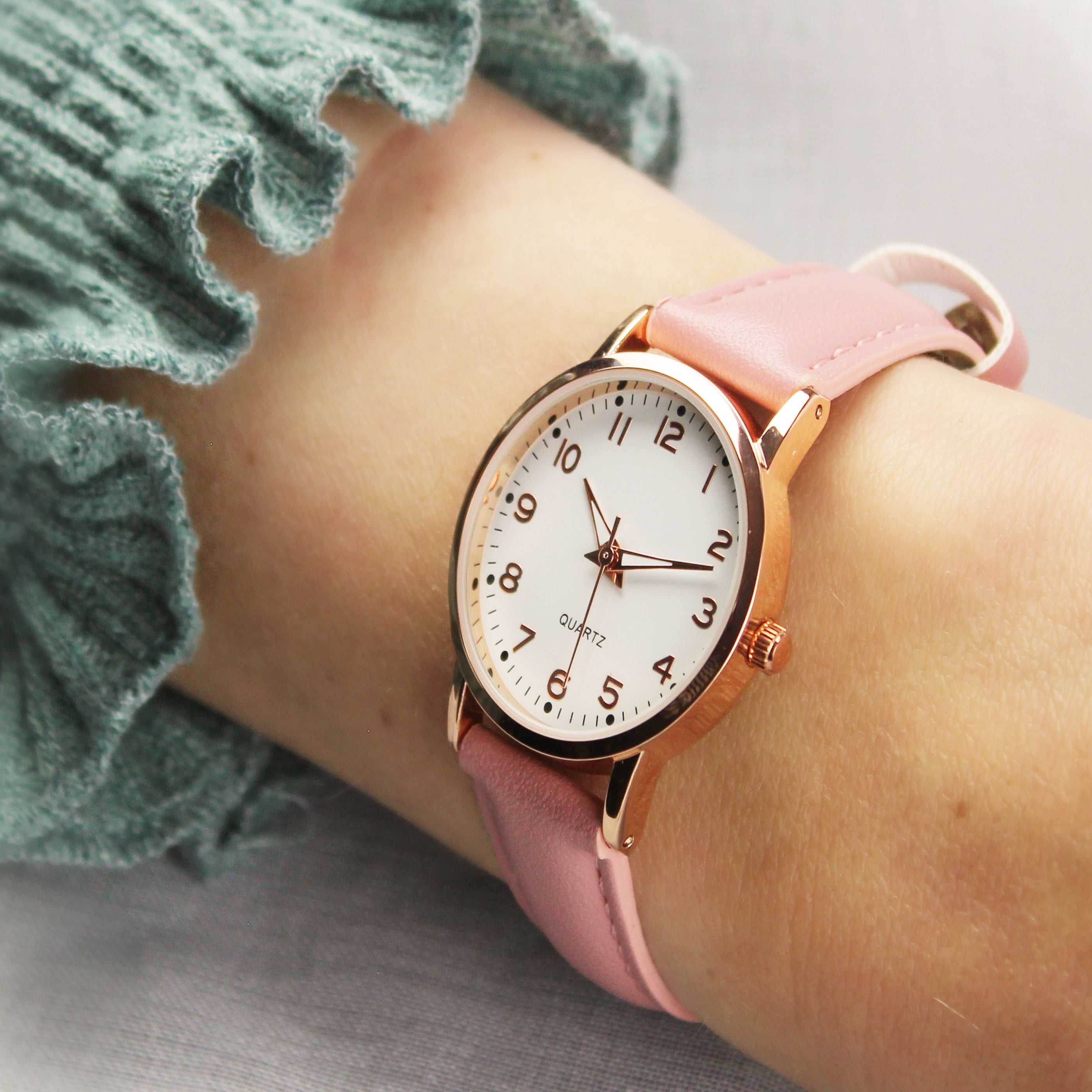 Personalised Girls Pink Watch - Truly Yours